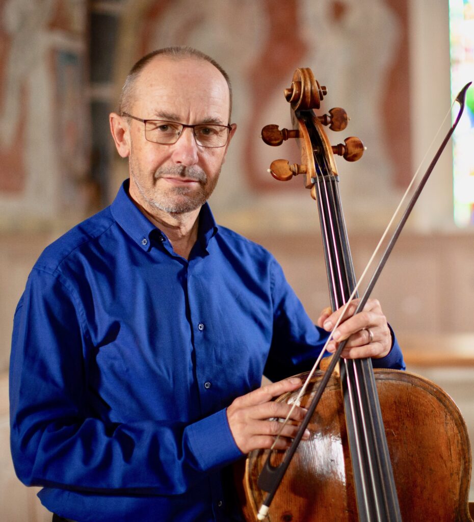 Bernhard Maurer mit Cello